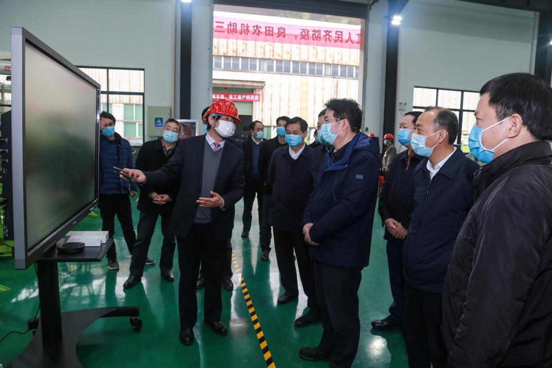 2020年3月5日，江西省人民政府副省长胡强到江西良田农业机械有限公司调研视察工作。
